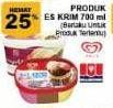 Promo Harga WALLS/ DIAMOND Ice Cream 700ml  - Giant
