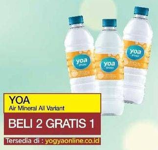 Promo Harga YOA Air Mineral All Variants  - Yogya