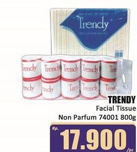 Promo Harga Trendy Tissue Facial 74001 800 gr - Hari Hari