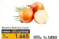 Promo Harga Bawang Bombay Curah per 100 gr - Carrefour