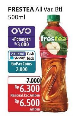 Promo Harga Frestea Minuman Teh All Variants 500 ml - Alfamidi