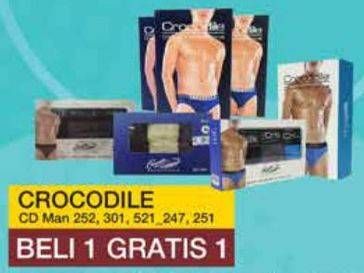 Promo Harga Crocodile Underwear Reguler CDM 252, CDM 301, 521, 251  - Yogya