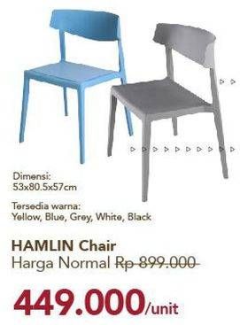 Promo Harga Hamlin Chair  - Carrefour