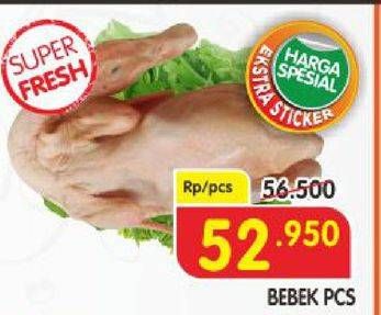 Promo Harga Bebek  - Superindo