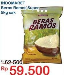 Promo Harga Indomaret Beras Ramos 5 kg - Indomaret