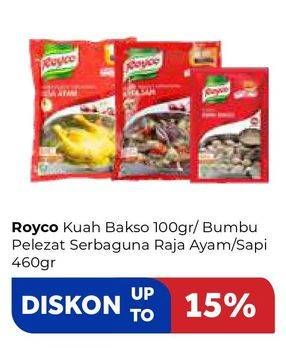 Promo Harga Royco Kuah Bakso/Bumbu Penyedap  - Carrefour