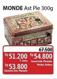 Promo Harga Monde Assorted Pie 285 gr - Alfamidi