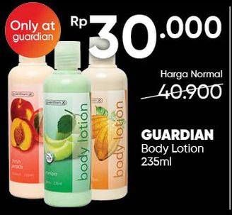 Promo Harga GUARDIAN Body Lotion All Variants 235 ml - Guardian