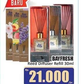 Promo Harga Bayfresh Reed Diffuser Refill 30 ml - Hari Hari