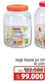 Promo Harga Lion Star Hugo Round Jar 107 10000 ml - Lotte Grosir