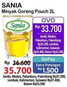 Promo Harga Sania Minyak Goreng 2000 ml - Alfamart