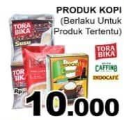 Promo Harga TORABIKA/CAFFINO/INDOCAFE Kopi Bubuk  - Giant