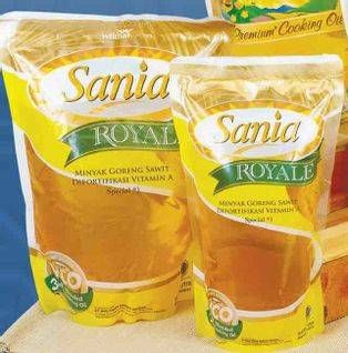 Promo Harga SANIA Minyak Goreng Royale 2 ltr - LotteMart