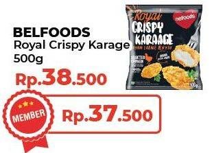 Promo Harga BELFOODS Royal Nugget Crispy Karaage 500 gr - Yogya