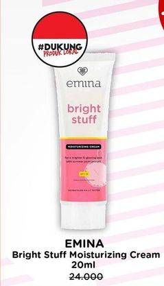 Promo Harga Emina Bright Stuff Moisturizing Cream 20 ml - Watsons