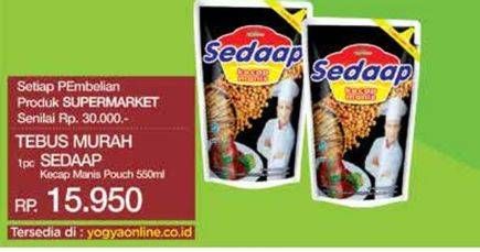 Promo Harga SEDAAP Kecap Manis 550 ml - Yogya