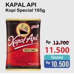 Promo Harga Kapal Api Kopi Bubuk Special 165 gr - Alfamart