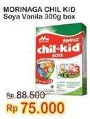 Promo Harga MORINAGA Chil Kid Soya Vanila 300 gr - Indomaret