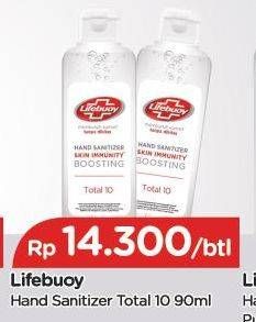 Promo Harga LIFEBUOY Hand Sanitizer Total 10 90 ml - TIP TOP