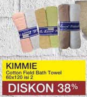 Promo Harga KIMMIE Towel 60x120 per 2 pcs - Yogya