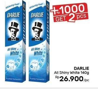 Promo Harga DARLIE Toothpaste All Shiny White 140 gr - Guardian