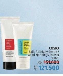 Promo Harga COSRX Slic Acid Daily Gentle/Good Morning Cleanser  - LotteMart