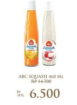 Promo Harga ABC Syrup Squash Delight All Variants 460 ml - Carrefour