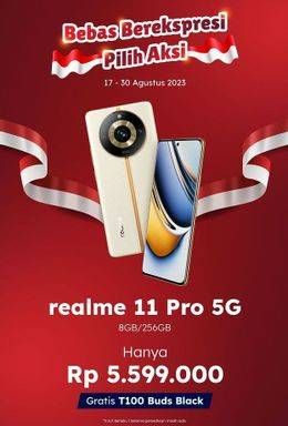 Promo Harga Realme 11 Pro 5G 8GB 256GB  - Erafone