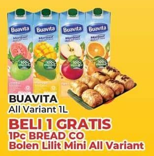 Promo Harga Buavita Fresh Juice All Variants 1000 ml - Yogya