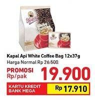 Promo Harga Kapal Api Grande White Coffee per 12 sachet 37 gr - Carrefour