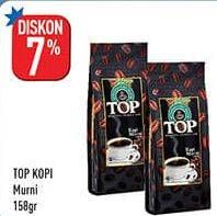 Promo Harga Top Coffee Kopi Murni 158 gr - Hypermart