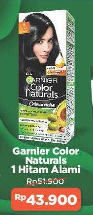 Promo Harga GARNIER Color Naturals Express Cream Hitam  - Alfamart