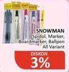 Promo Harga Snowman Products  - Alfamidi