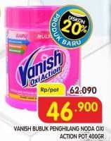 Promo Harga Vanish Penghilang Noda Powder Oxi Action 400 gr - Superindo