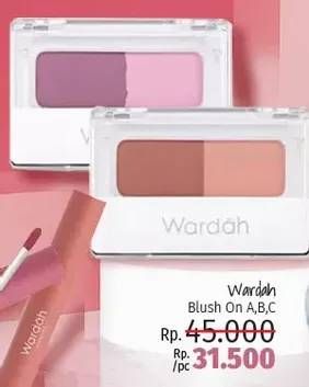 Promo Harga WARDAH Blush On  - LotteMart