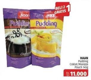 Promo Harga HAAN Pudding Chocolate, Mango 145 gr - Lotte Grosir