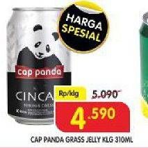 Promo Harga CAP PANDA Minuman Kesehatan Cincau 310 ml - Superindo