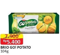 Promo Harga SIANTAR TOP GO Potato Biskuit Kentang 104 gr - Alfamart