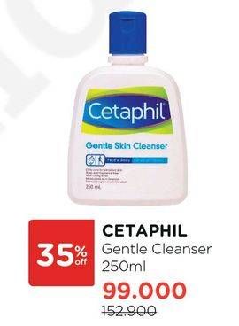 Promo Harga CETAPHIL Gentle Skin Cleanser 250 ml - Watsons