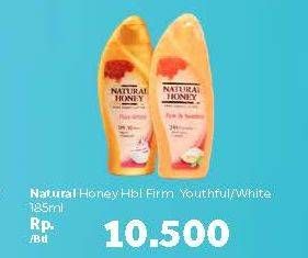 Promo Harga NATURAL HONEY Pure Honey Lotion Firm Youthful, Pure White 185 ml - Carrefour