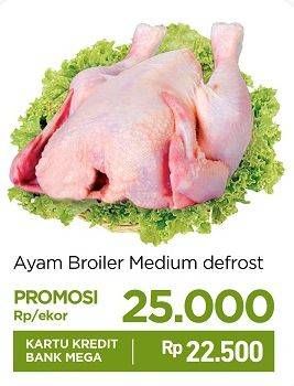 Promo Harga Ayam Broiler Medium Defrost  - Carrefour