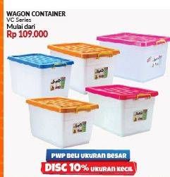 Promo Harga LION STAR Wagon Container  - Courts
