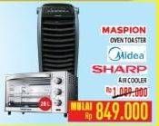 Promo Harga SHARP/MIDEA AC/MASPION Oven Toaster  - Hypermart