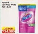 Promo Harga Vanish Penghilang Noda Cair Pink, Putih 425 ml - Alfamart