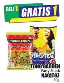 Promo Harga TONG GARDEN Party Snack/ NAGITOS 50 g  - Hari Hari