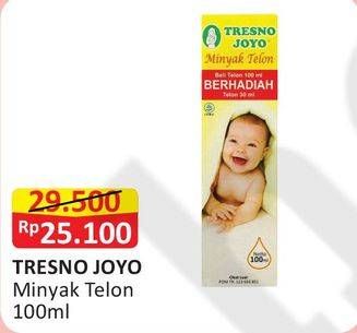 Promo Harga TRESNO JOYO Minyak Telon 100 ml - Alfamart