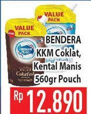 Promo Harga FRISIAN FLAG Susu Kental Manis Cokelat, Putih 560 gr - Hypermart