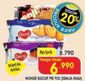 Promo Harga MONDE Genji Pie All Variants 50 gr - Superindo