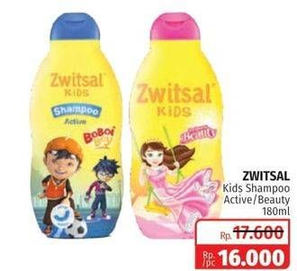 Promo Harga ZWITSAL Kids Shampoo Active Blue, Beauty Pink 180 ml - Lotte Grosir