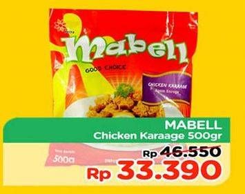 Promo Harga MABELL Chicken Karaage 500 gr - TIP TOP